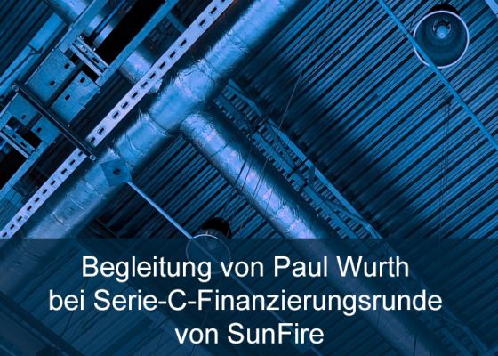Finanzierungsrunde: Technologie-Unternehmen Paul Wurth steigt mit LUTZ | ABEL bei SunFire ein