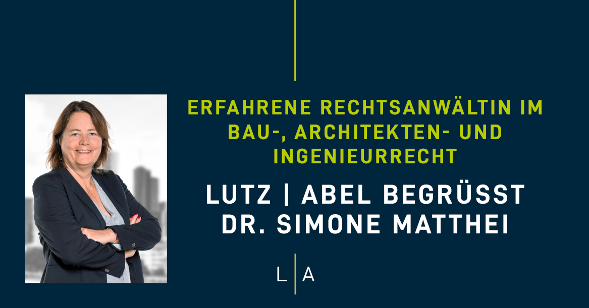 Ihr LUTZ | ABEL-Team wächst: Dr. Simone Matthei