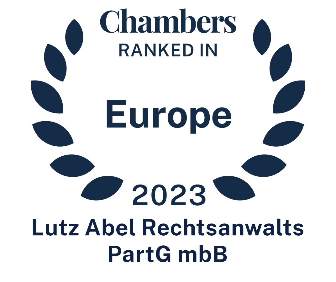 Chambers ranked in Europe 2023