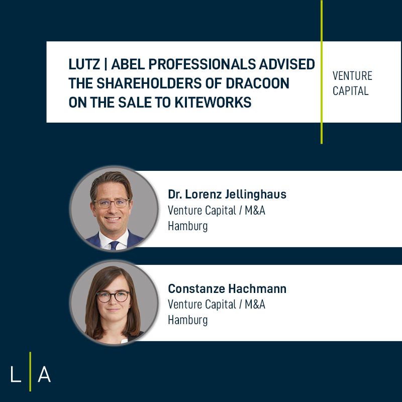 LUTZ | ABEL professionals advised the shareholders of Dracoon on sale to Kiteworks